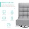 Best Choice Products Folding Floor Gaming Chair for Home, Office w/ 360-Degree Swivel, 4 Positions